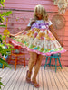 Summer Gypsy Vintage Baby Doll Dress